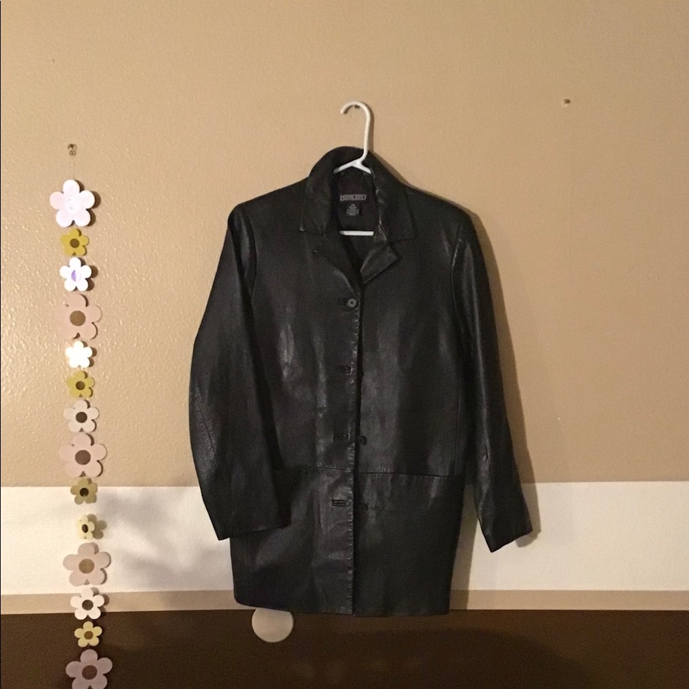 100% lambskin women’s leather jacket